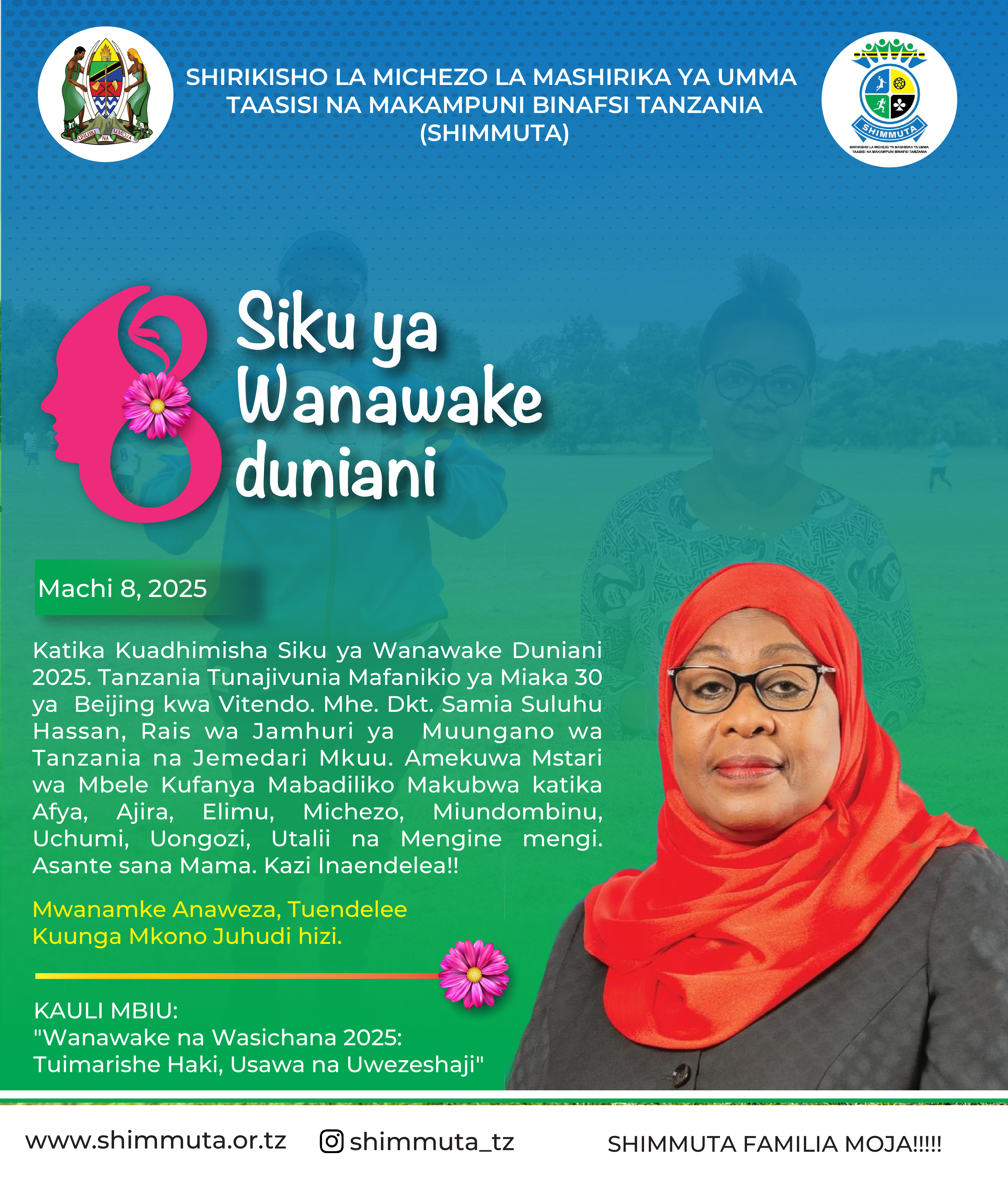SHIMMUTA Yaadhimisha Siku ya Wanawake Duniani