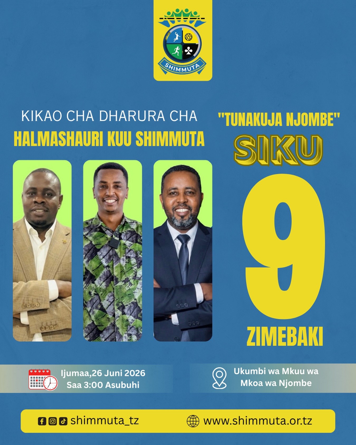 SHIMMUTA Yaelekea Njombe kwa Maboresho ya Katiba