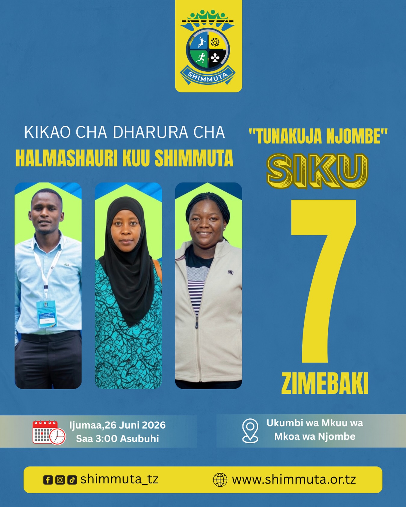 Siku Saba Kabla ya Kikao cha SHIMMUTA Njombe